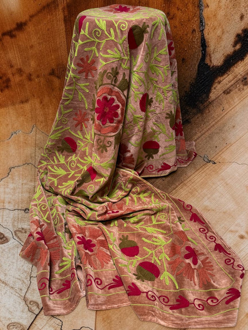 Copper Fern Throw