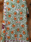 Suzani Cotton Throw -  White Multi